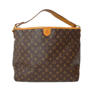 Louis Vuitton Monogram Leather Brown Delightful Semi Shoulder Bag